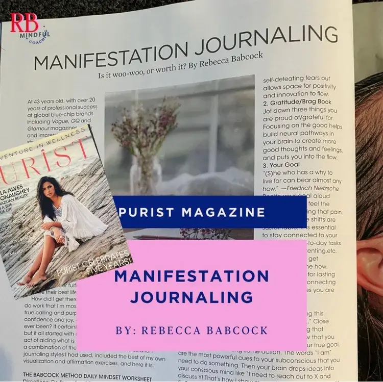 The Purist: Manifest Journaling