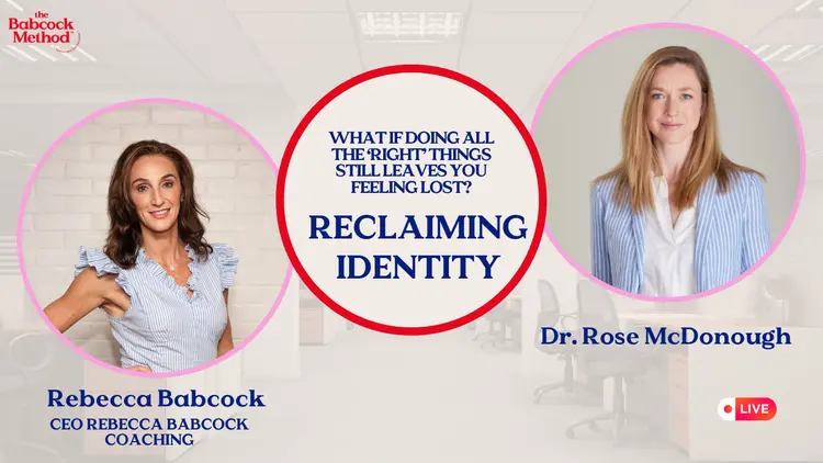 Reclaiming Identity — Rebecca Babcock and Dr. Rose McDonough